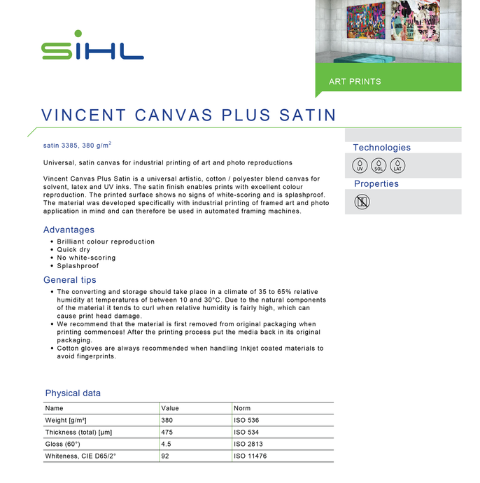 SIHL - 3385 Vincent Canvas