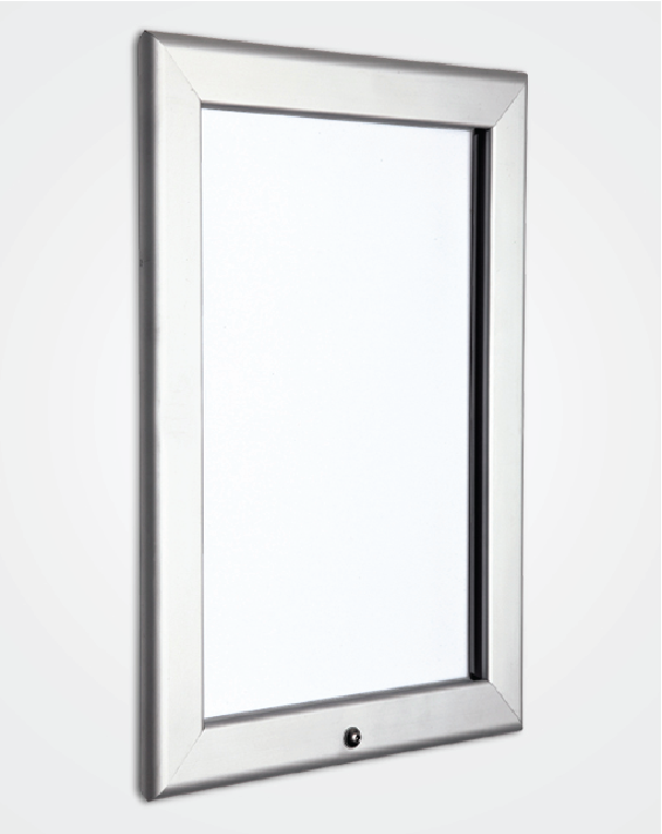 Silver Lockable Frame