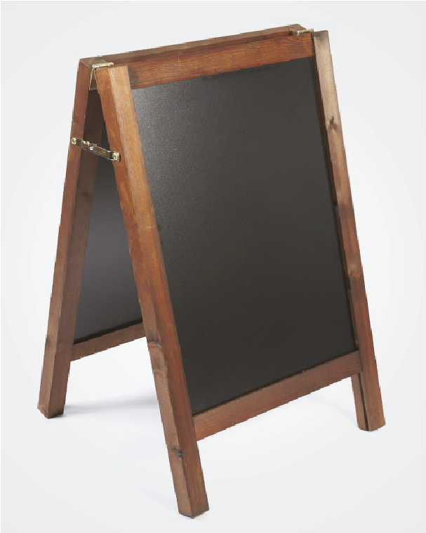 Mahogany Chalkboard